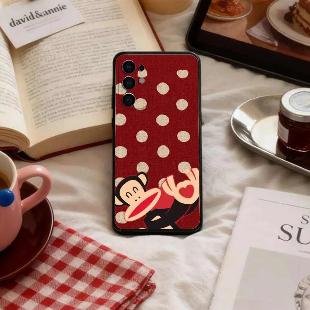 Чехол для телефона C-Cool P-Paul F-Frank для Samsung S 25,24,23,22,30,21,10,9,Ultra,Plus,Lite,FE,4,5 G, мягкий черный чехол (art.: 3920d96a12e1a) - 3920d96a12e1a