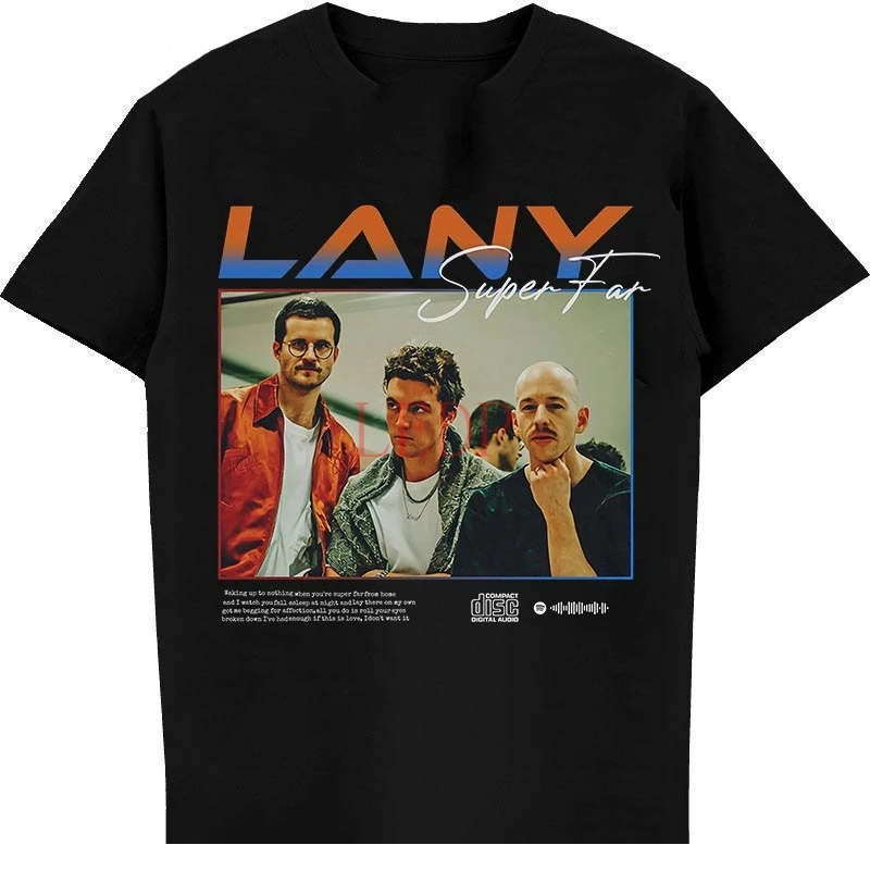 

Baju Musik Lany Super Far Band Lany Music Merch Unisex Lany Band Tees