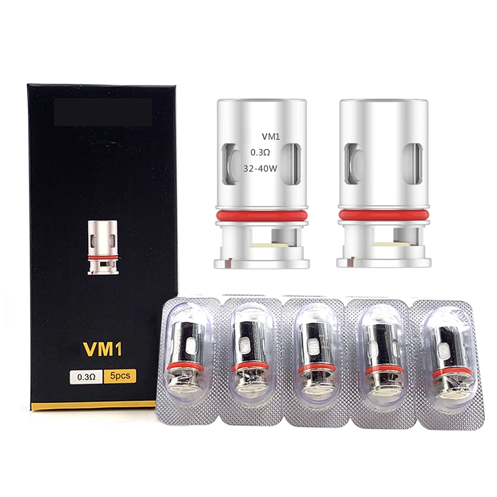 Vmiss Pnp Coil Drag X VM1 VM6 VM5 VM4 VM3 TM2 0.3ohm 0.15ohm Mesh Coils for VINCI R Argus Pod Baby Vaper Kit
