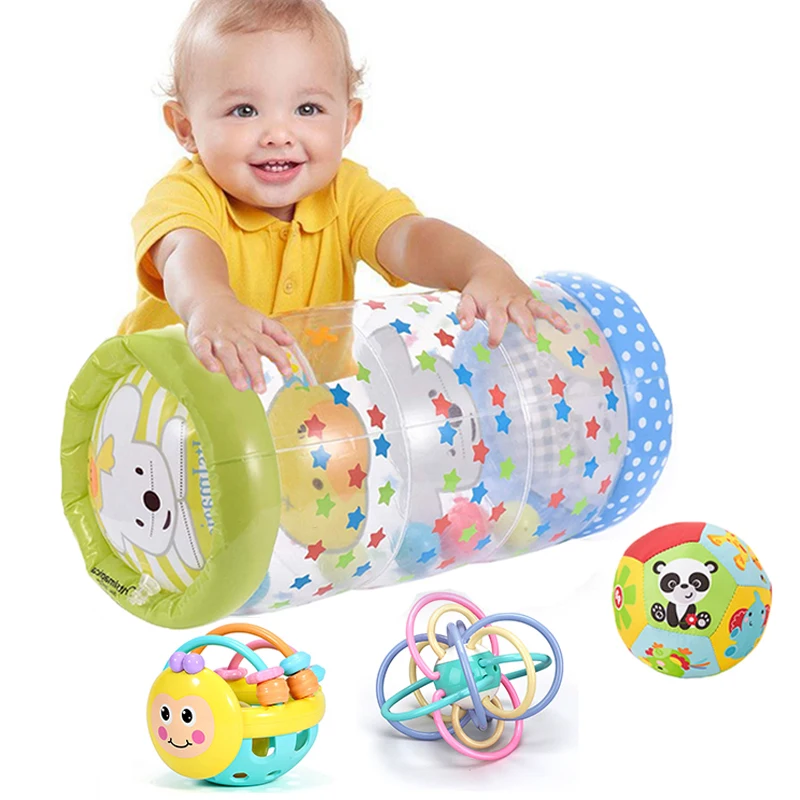 

Надувная Детская игрушка для ползания, сенсорный коврик для игр с водой, детские игры 6 месяцев, развивающие игрушки для малышей, детские игр...
