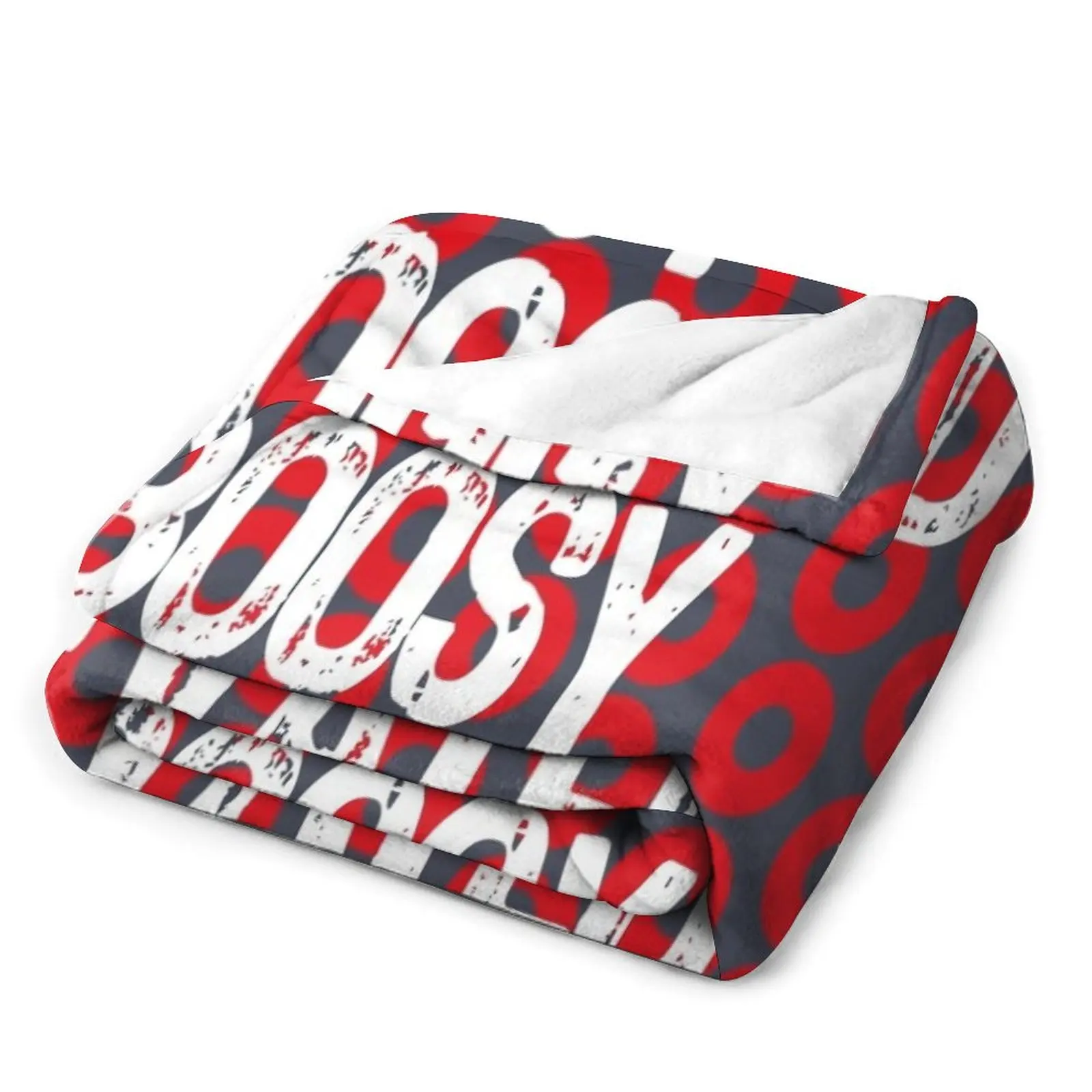 Фэш Типсы пушистое груди поднятое в белом пледе одеяло пользовательские