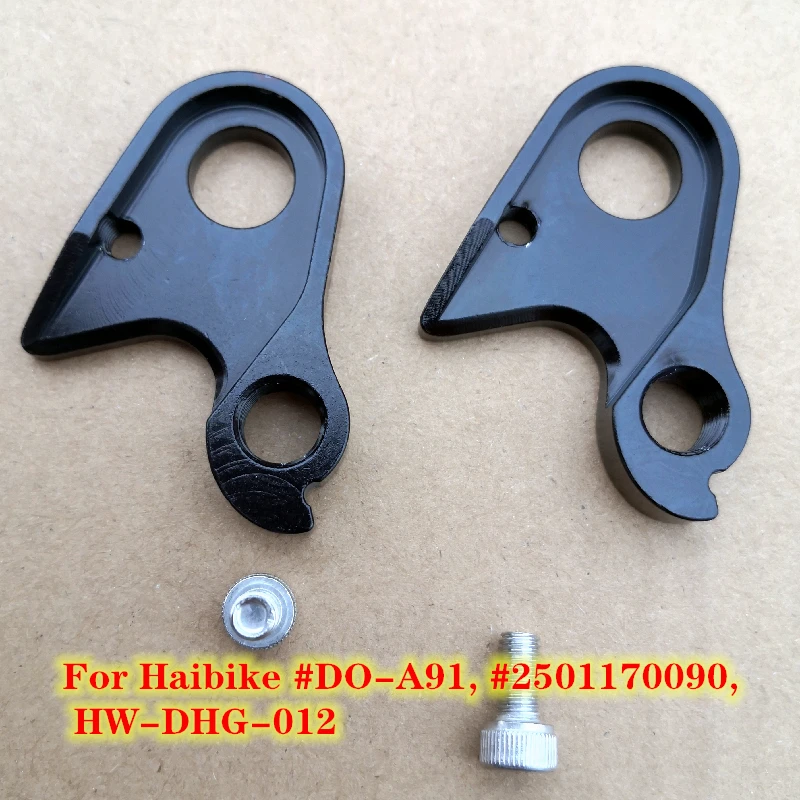 2pc CNC Bicycle derailleur hanger For Haibike #DO-A91 #2501170090 Sduro Hardseven Hardlife Hardnine Cross Xduro Trekking dropout