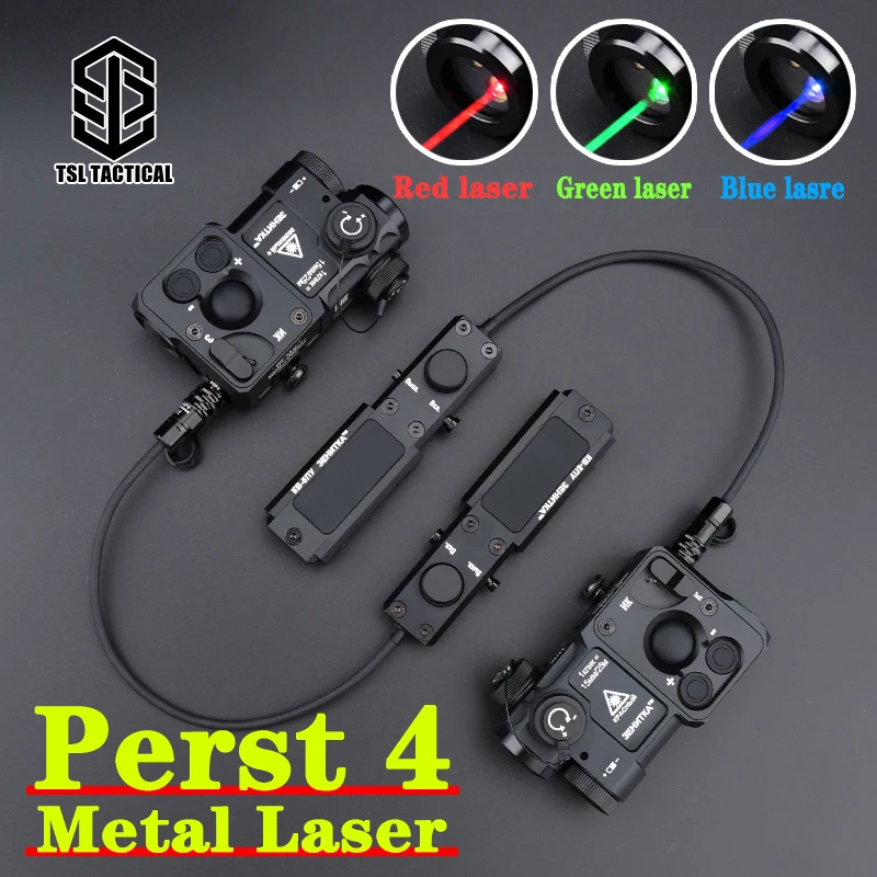

Tactical Metal Zenitc Perst 4 Red Green Dot IR Aiming Infrared Laser Pointer Sight For Rifle AR15 AK47 AK74 M16 Airsoft Laser