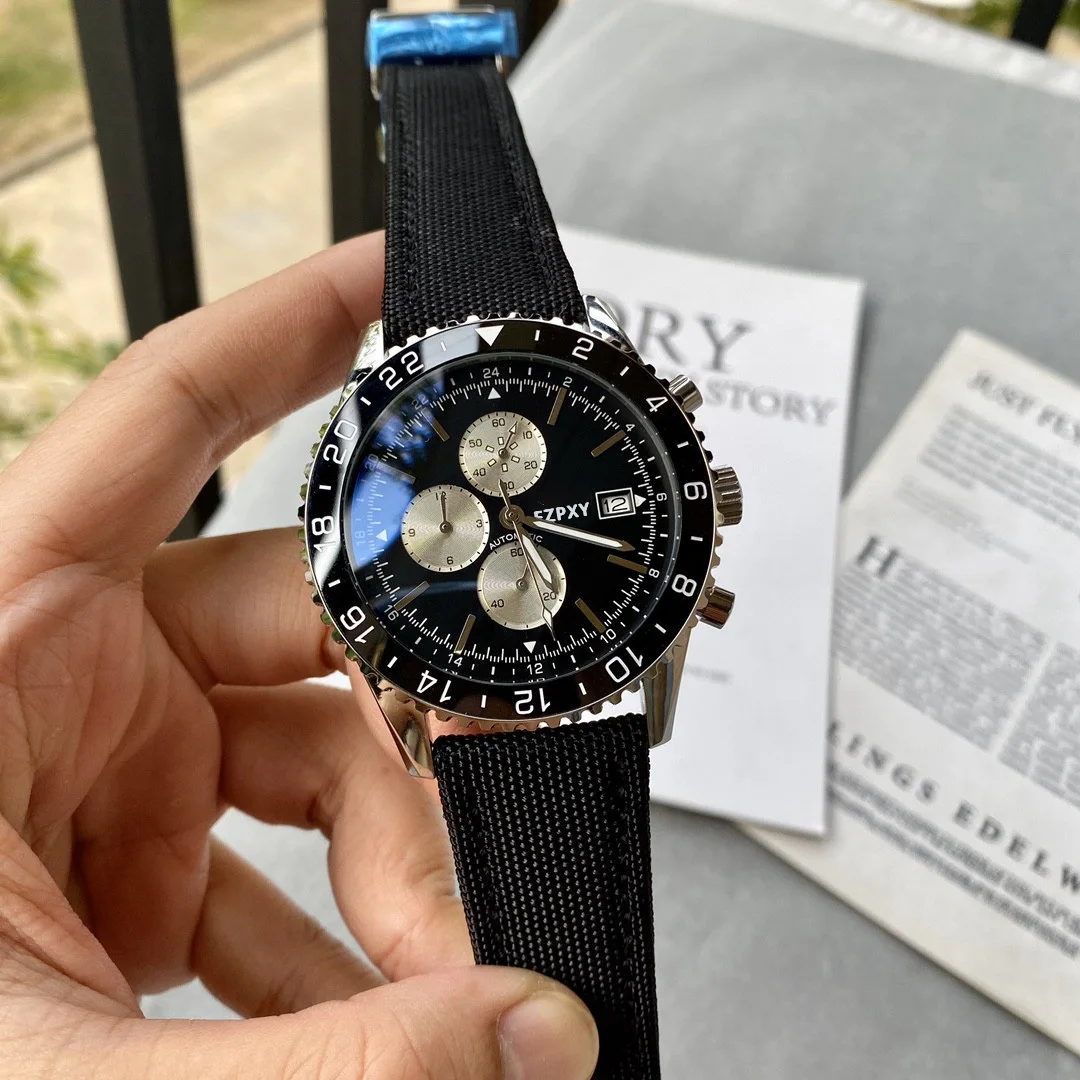 

BEX26 New Brand Quartz Watches men 904L Stainless Steel Classic Multifunction Sports Watch Automatic Date Chronograph women AAA