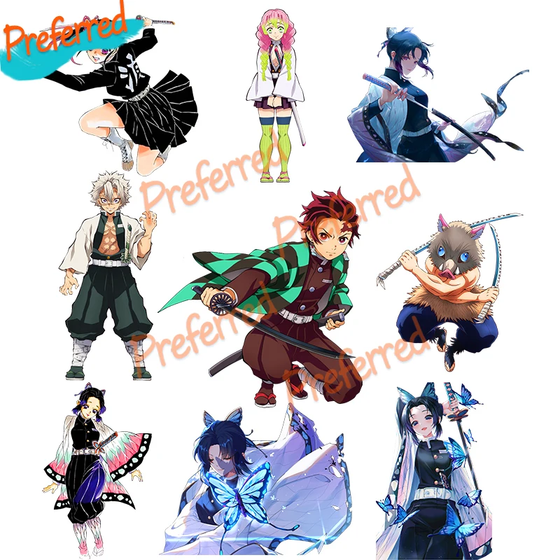 

Kanao Tsuyuri Shinobu Kocho Demon Slayer Cute Kawaii Weatherproof Anime Sticker Decal for All Your Car Laptop Trunk Bumper