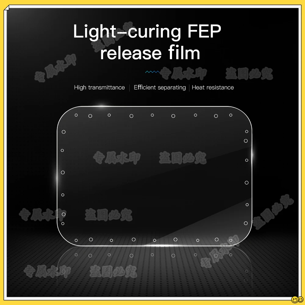 Фото Creality 3D SLA LD-006 FEP Release Film 266*190*0,15 мм для LD-006 HALOT-SKY УФ-смола 3D-принтера Запчасти №1