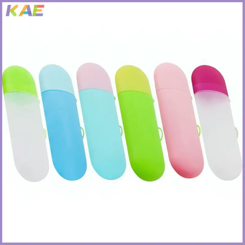 

Toothbrush Box Toothpaste Storage Case Holders Travel Hiking Camping Portable Toothbrush Cases Plastic Protect Cover