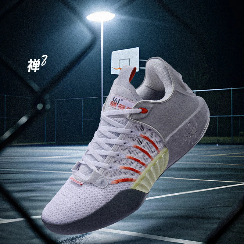 Фото Баскетбольные кроссовки 361 Zen 8 Aaron Gordon Sports 2026: Профессиональные, износостойкие, амортизирующие, мужские, летние №2
