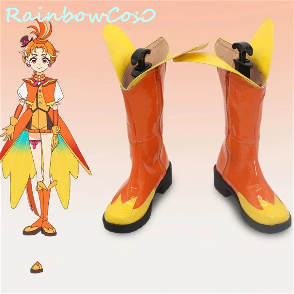 

Hanging sky! Cure Wing Pretty Cure Precure Cosplay Shoes Boots Game Anime Halloween Christmas RainbowCos0 W3440