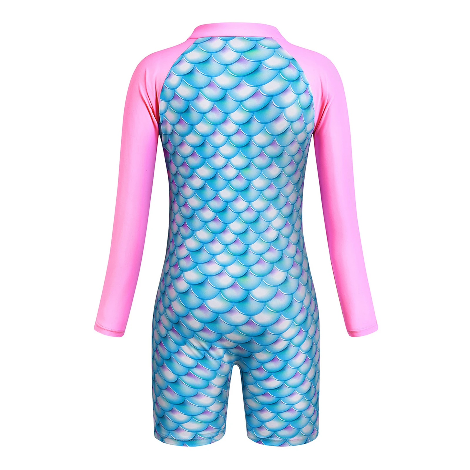 Детский сплошной купальник для девочек плавательный костюм Атлетический с