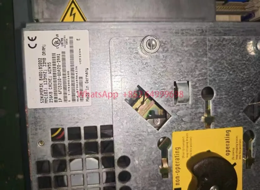 Фото 6FC5210-0DA20-2AA1 SINUMERIK FM NC/810D/DE/840D/DE MMC103 в хорошем состоянии Функциональный обычный, 6FC5210 0DA20 2AA1 №2