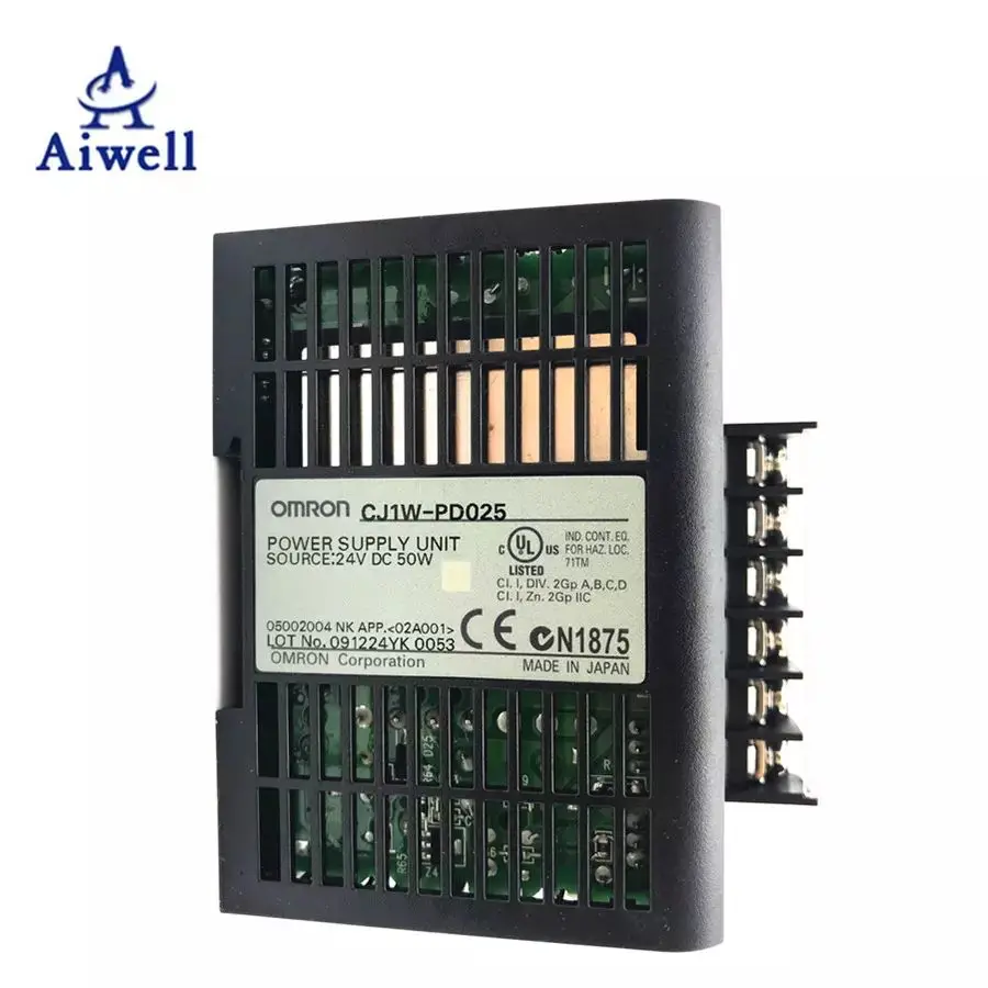 

Original Japan PLC CJ1W Series DC Power Supply Unit Module CJ1W-PD025