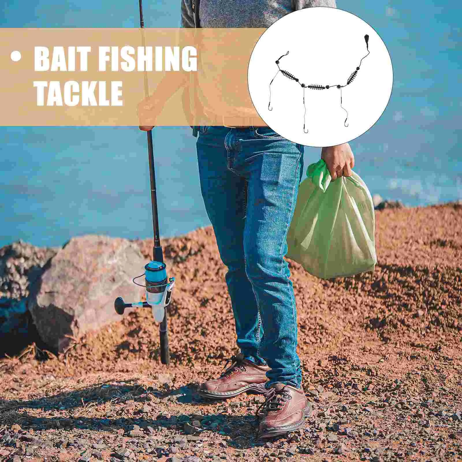 3 шт. рыболовная приманка крючок кормушка снасти приманки для карпа инструмент