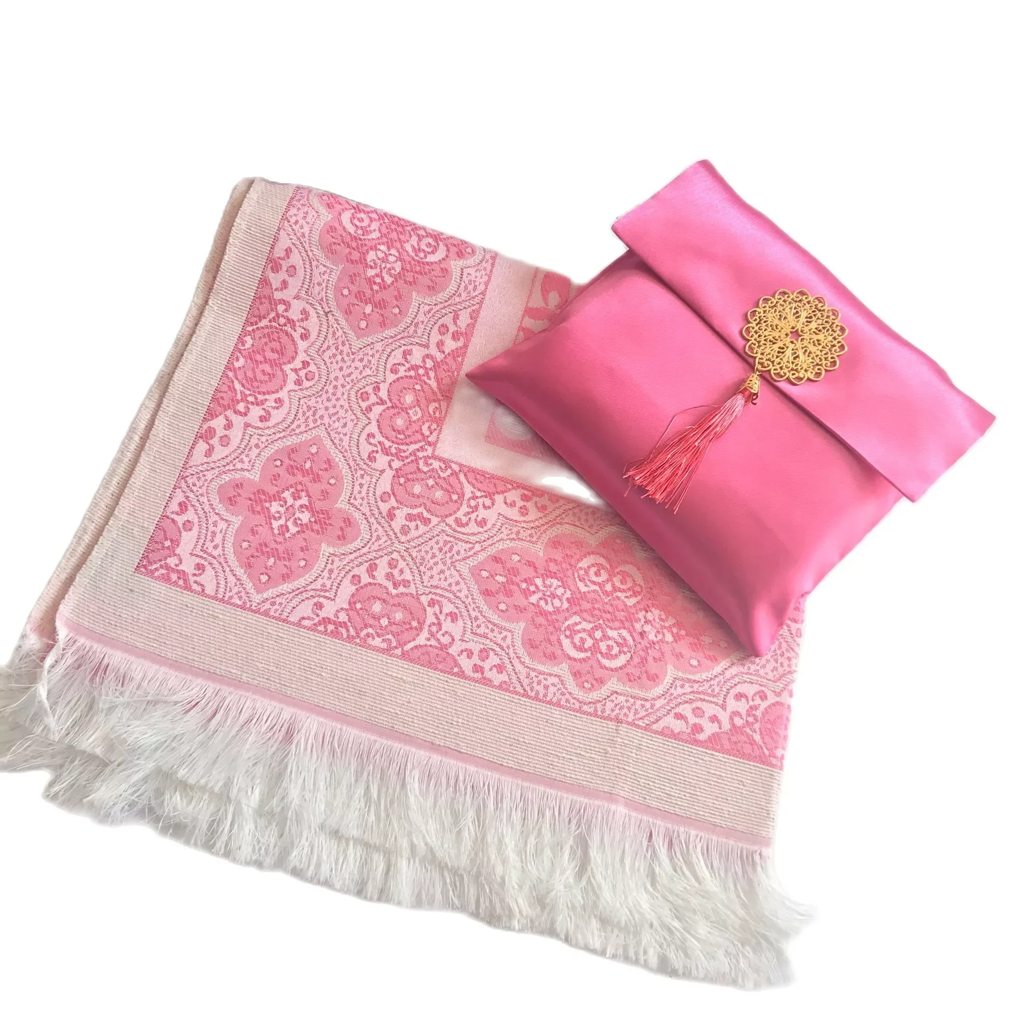 

NEW2023 Muslim Prayer Rug, Prayer Mat Gift Set, Islamic, Muslim Items, Sejjadah, Janamaz, Eid Gift, Ramadan Gift Set, Prayer Rug