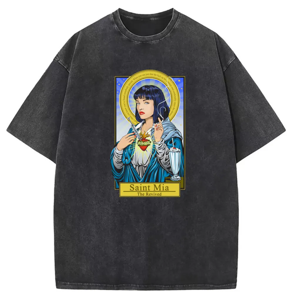 Мужская винтажная толстовка с коротким рукавом в стиле Сен-пчела