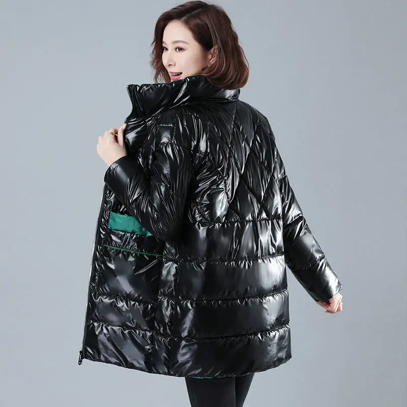 Women's Winter Coat Short Padded Jacket Parka Jacket Warmth Free Shipping Korean Fashion Loose Wholesale Slim Fit Za New