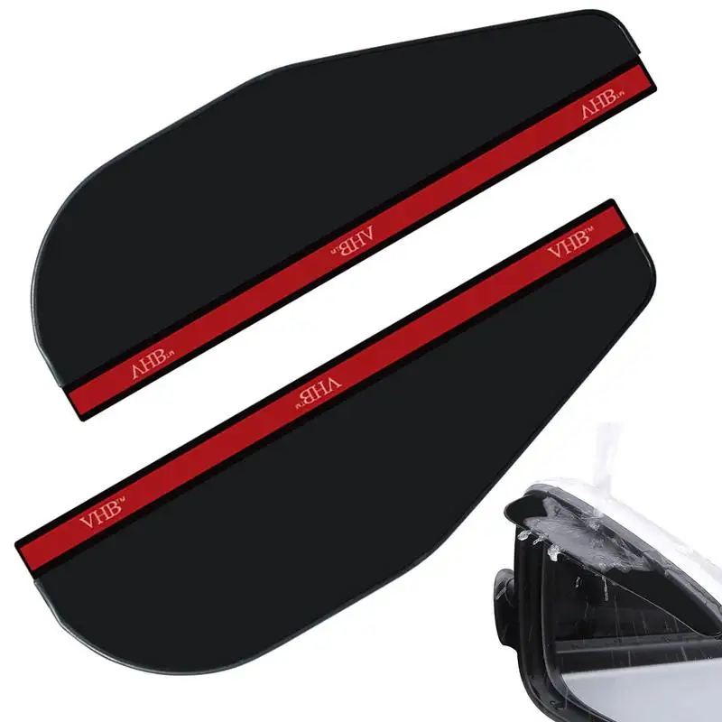 

Mirror Rain Visors Smoke Guard Rear View Mirror Eyebrow To Protect From Scratches And Rain Mirror Visors Guard For Most Cars And