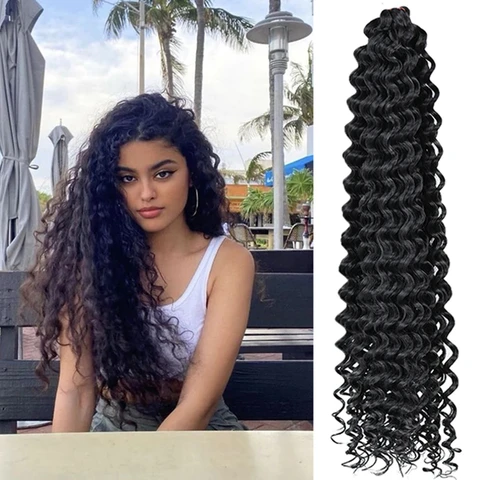 Синтетические волосы для наращивания волос, 28 дюймов