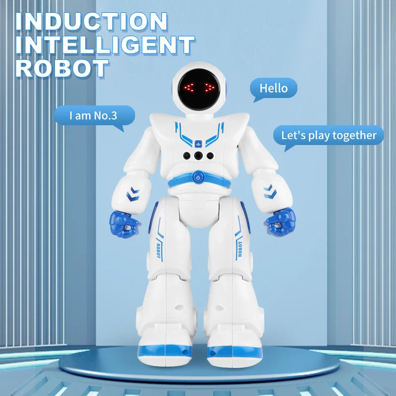 

Intelligent Speech Robot Programming Early Education Machine Gesture Sensing Learning Machine Children Puzzle Remote Control Toy
