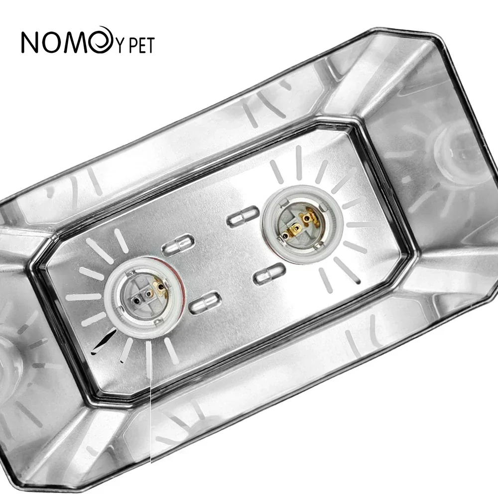 Абажур для рептилий керамическая головка лампы UVB нагревательная лампа двойные