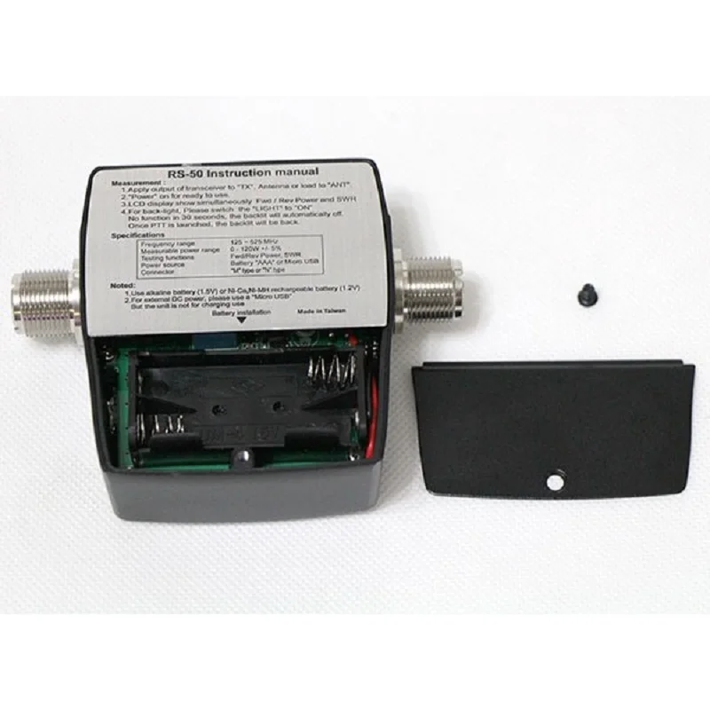 RS-50 цифровой счетчик SWR/Ватт NISSEI 125-525 МГц UHF/VHF M Тип коннектор для Baofeng TYT Kenwood