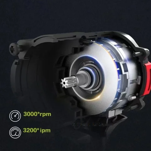 WORX WU289 бесщёточный аккумуляторный ударный гайковерт 20В зелёный