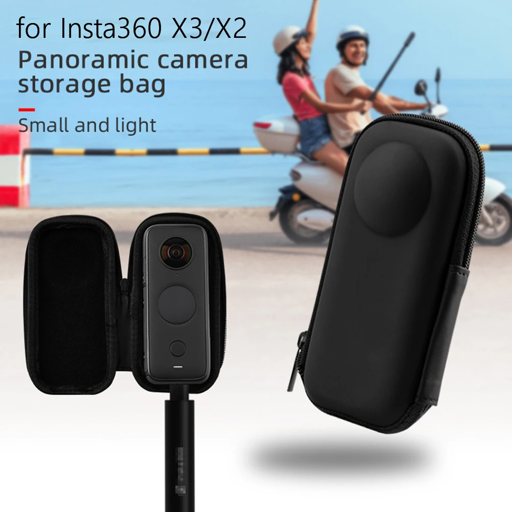 

Чехол для панорамной камеры Insta360 X3/X2, из ПУ кожи