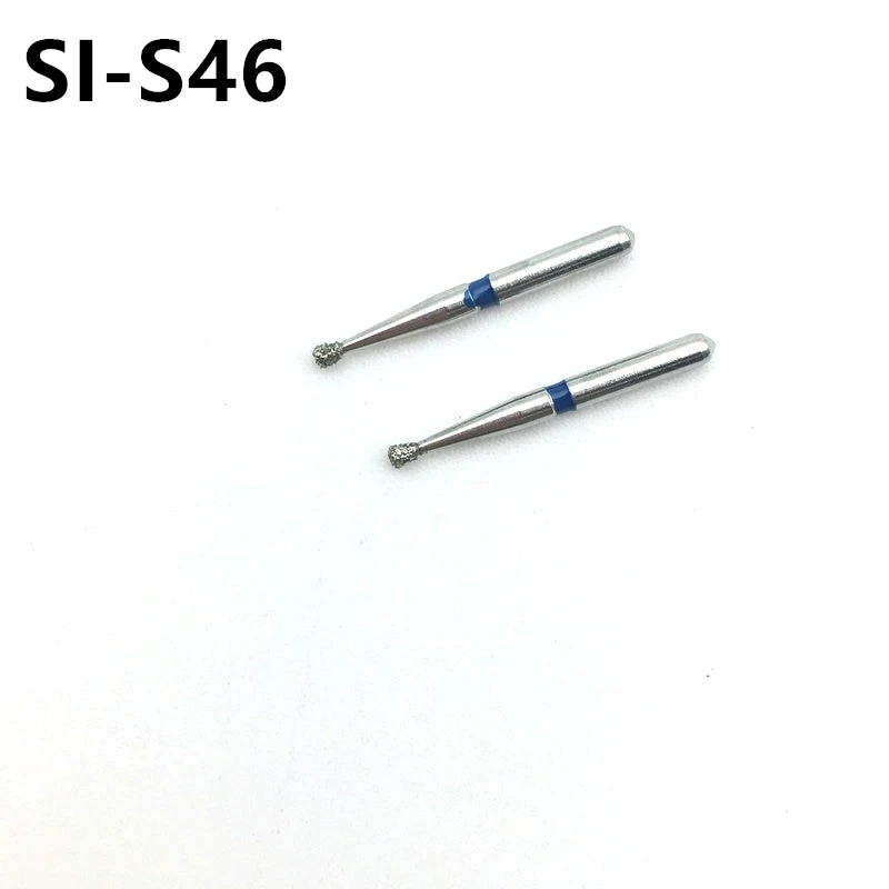 10 шт./компл. Алмазные Боры для полировки подготовка зубов высокоскоростной