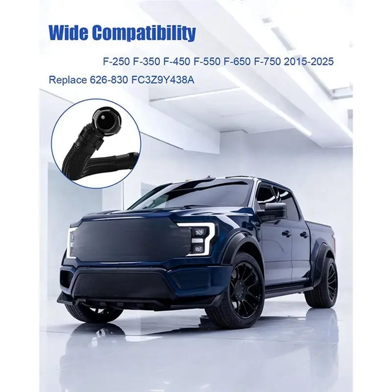 【ДЕНЬ БЛАГОДАРЕНЬЯ】Для Ford F250 F350 F450 F550 F650 F750 6.7L 2015-2025 Совместимый шланг охлаждающей жидкости двигателя FC3Z9Y438A 626-830 (art.: 3920dcf655a86) - 3920dcf655a86