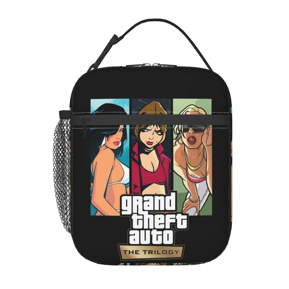 GTA Adventure Game Grand Theft Автоматическая изолированная сумка для обеда женщин