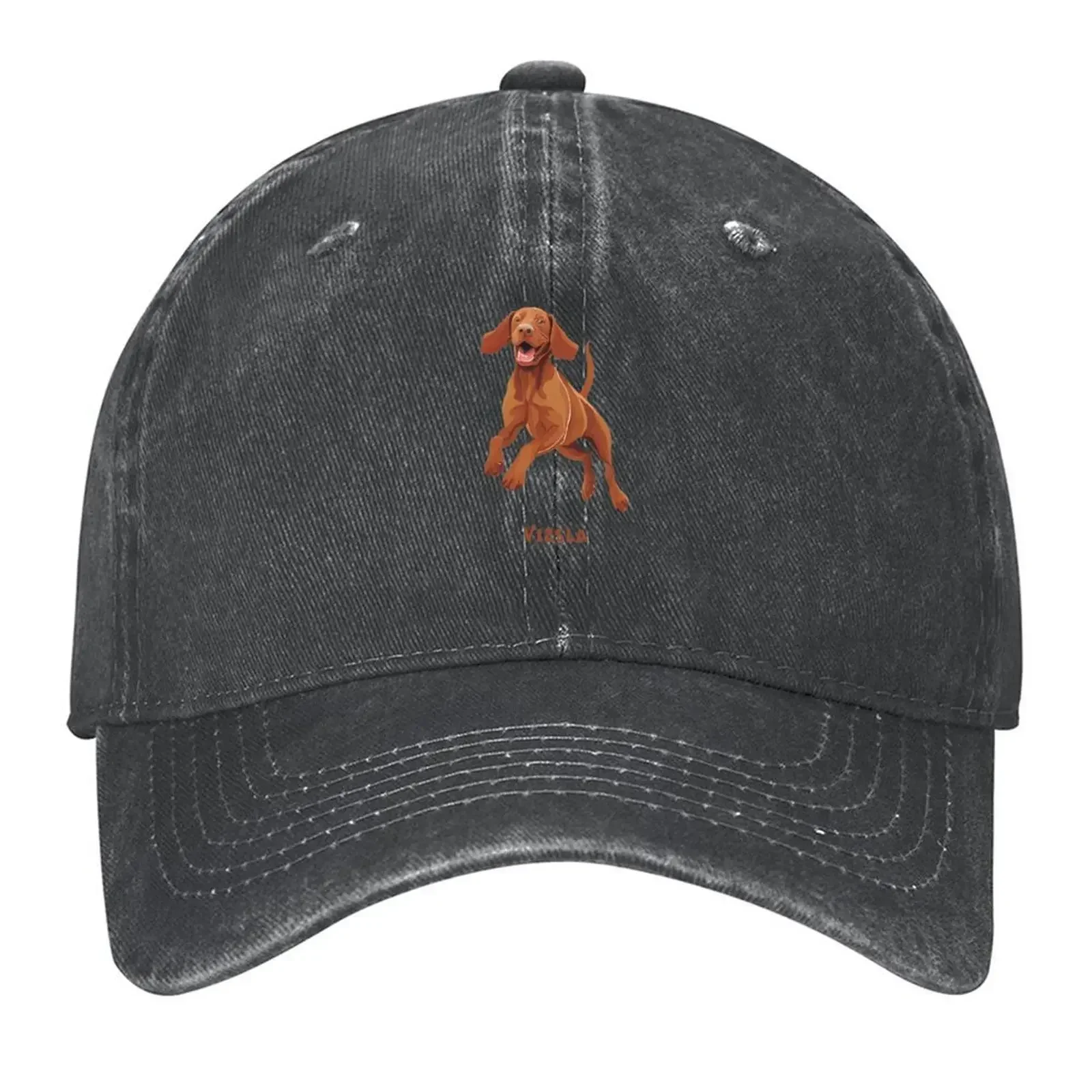 Фото Новая бейсболка Vizsla для мужчин, шляпа от солнца, модная пляжная кепка, женские и мужские кепки. №1