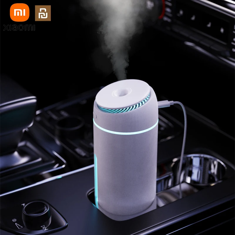 

Увлажнитель воздуха Xiaomi Youpin автомобильный, мягкая лампа с градиентом освещения, диффузор эфирного масла, увлажнитель воздуха с отрицательн...