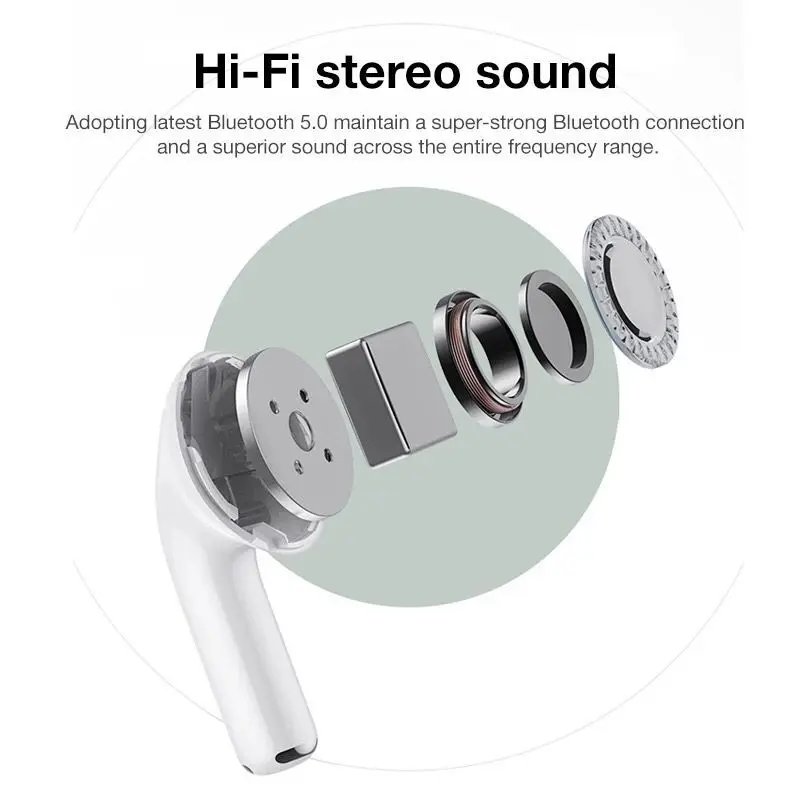 original pro3 tws wireless headphone bluetooth earphone 5 0 stereo headset mini earbuds with microphone for iphone android phone free global shipping