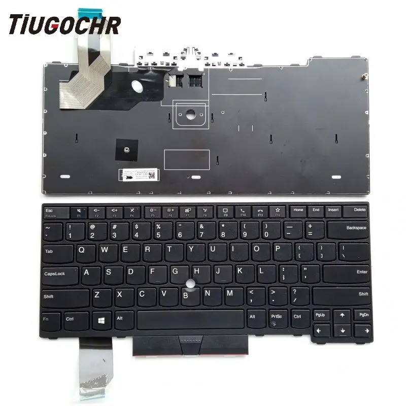 

US Black Keyboard for Lenovo ThinkPad L14 GEN 2 (type 20X5, 20X6 20X1 20X2) without pointing