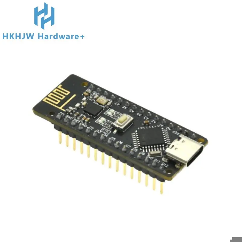 RF-Nano для Arduino Nano V3.0 Micro USB плата ATmega328P QFN32 5 в 16 м CH340 интегрированная NRF24L01 + 2 4G