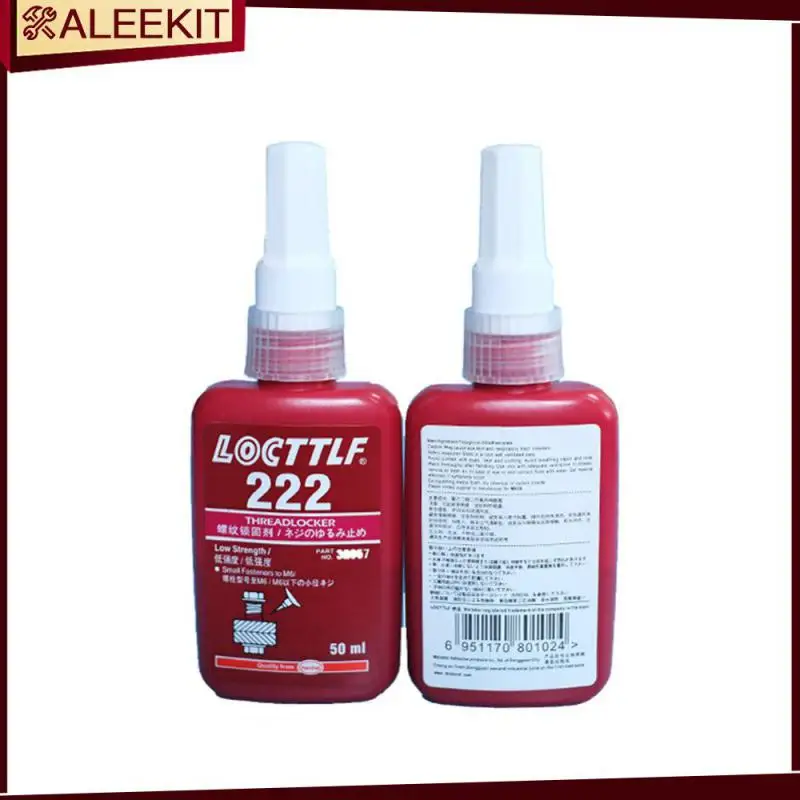

Thread Seal Lock Glue Anti-loose Oil Resistance Screw Glue 222 Anaerobic Adhesive Locking Adhesive Accessories Tools Universal