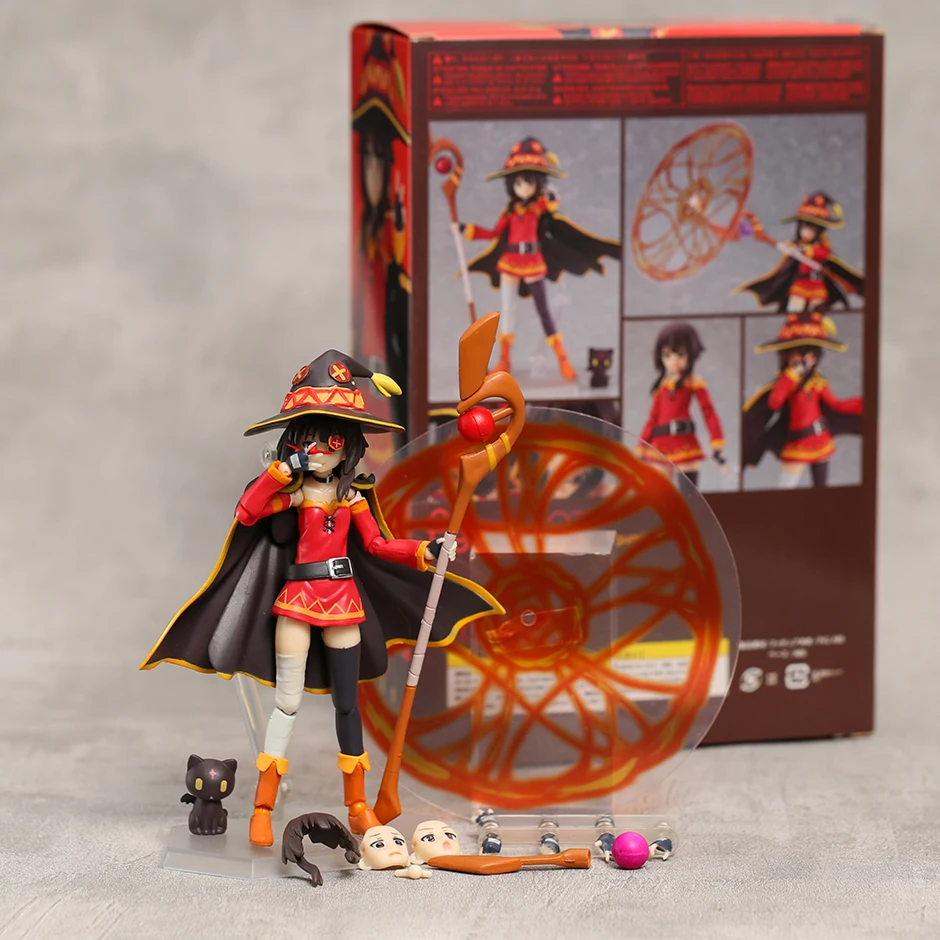 

Figma 407 Konosuba Megumin экшн-модель игрушка для рождественского подарка