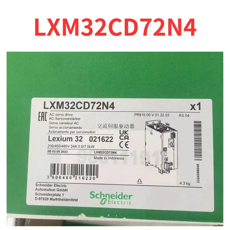 Новый привод LXM32CD72N4 быстрая доставка