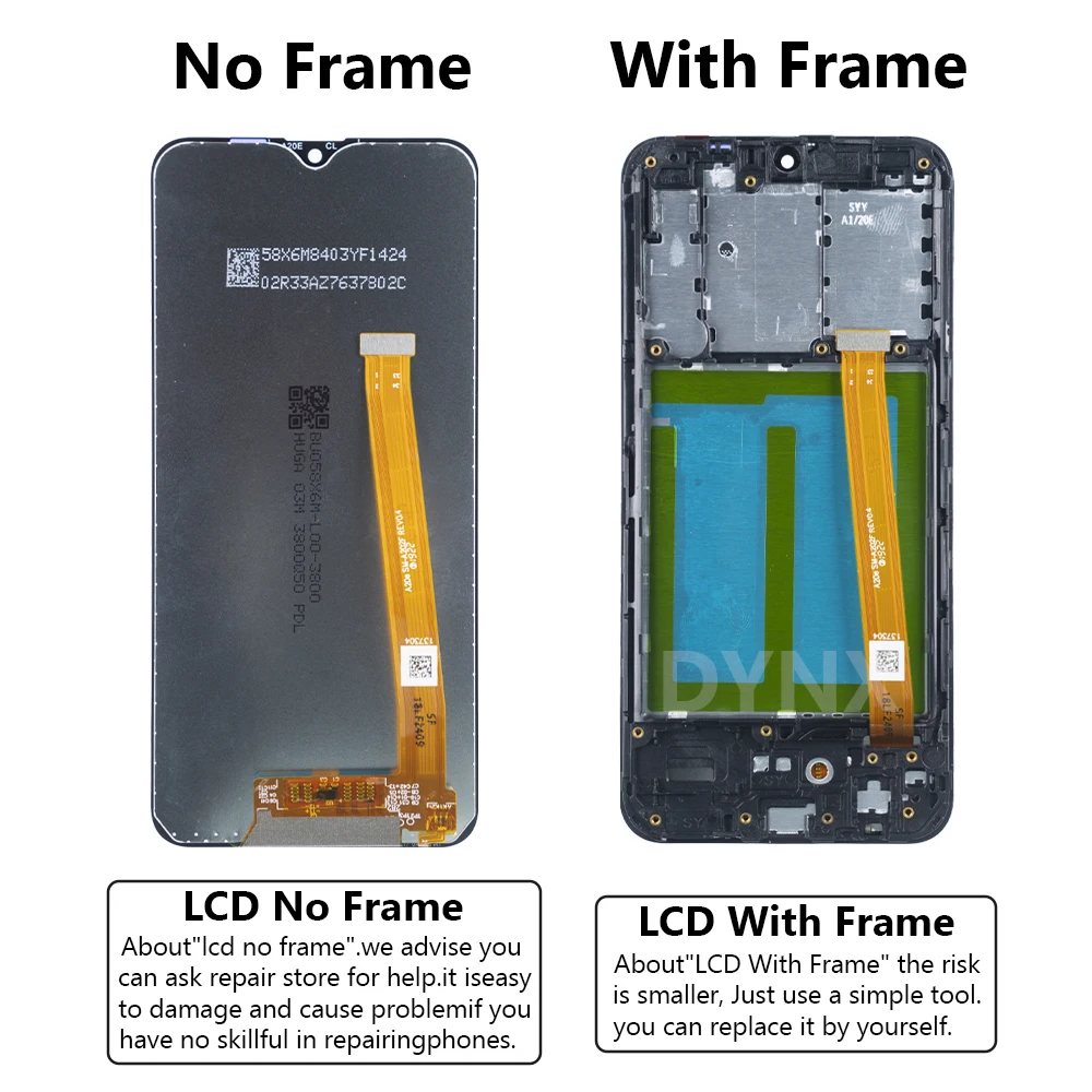 5 8-дюймовый высококачественный IPS ЖК-дисплей для Samsung A20E с рамкой SM-A202F A202DS A202F/DS