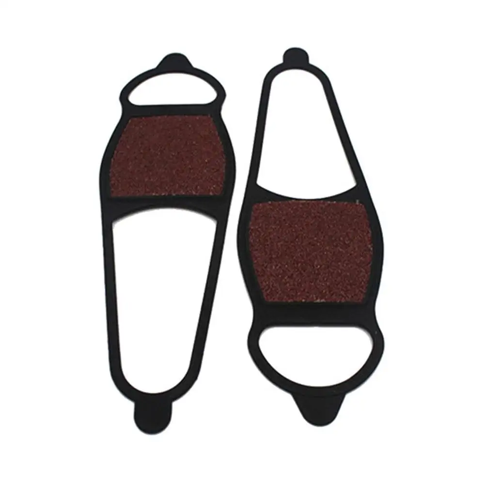 

1 Pair Coarse Sand Winter Anti-slip Ice Snow Shoes Grips Traction Cleat Crampons