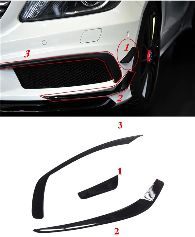 Front Bumper Spoiler Front Lip	