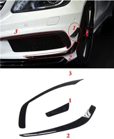 front bumper spoiler front lip blade lower grille for mercedes benz a class a200 a250 260 a45 amg 2013 2014 2015
