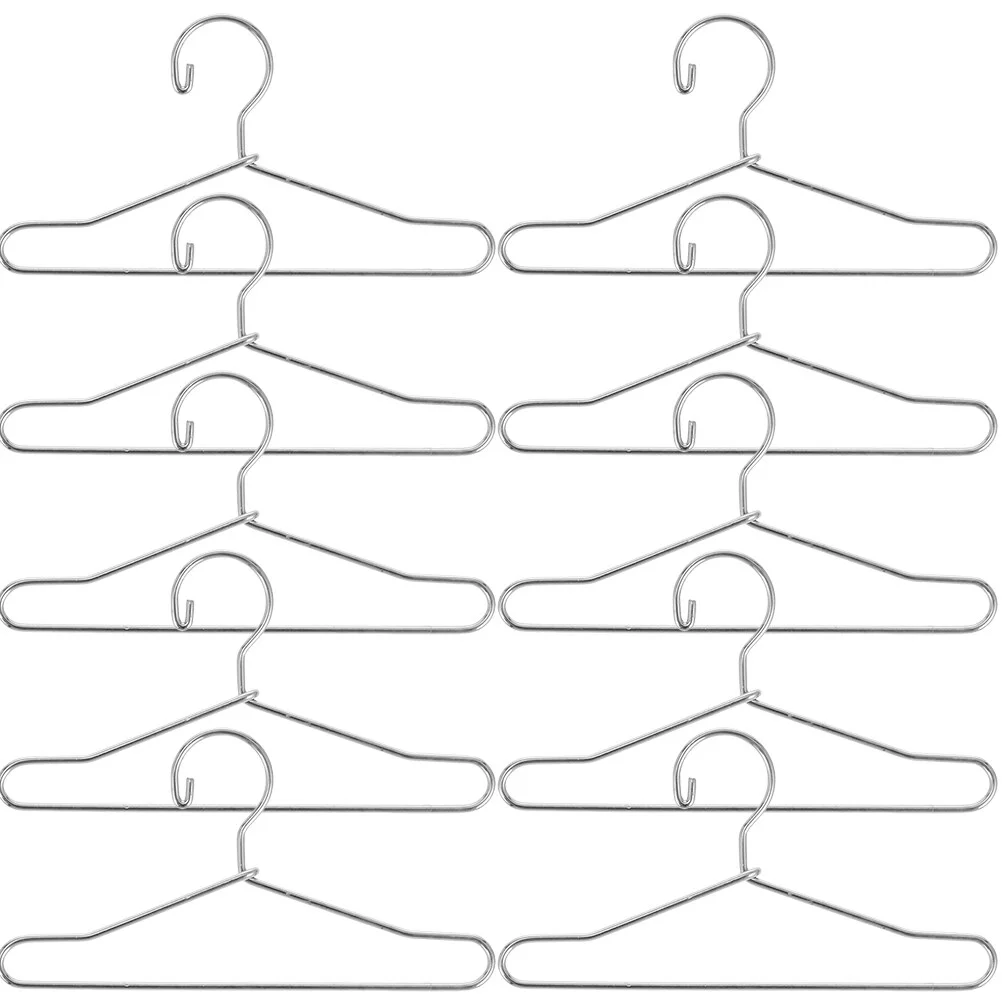 

United States Mini House Supplies Clothing Rack Playhouse Hanger Clothes Hangers Metal