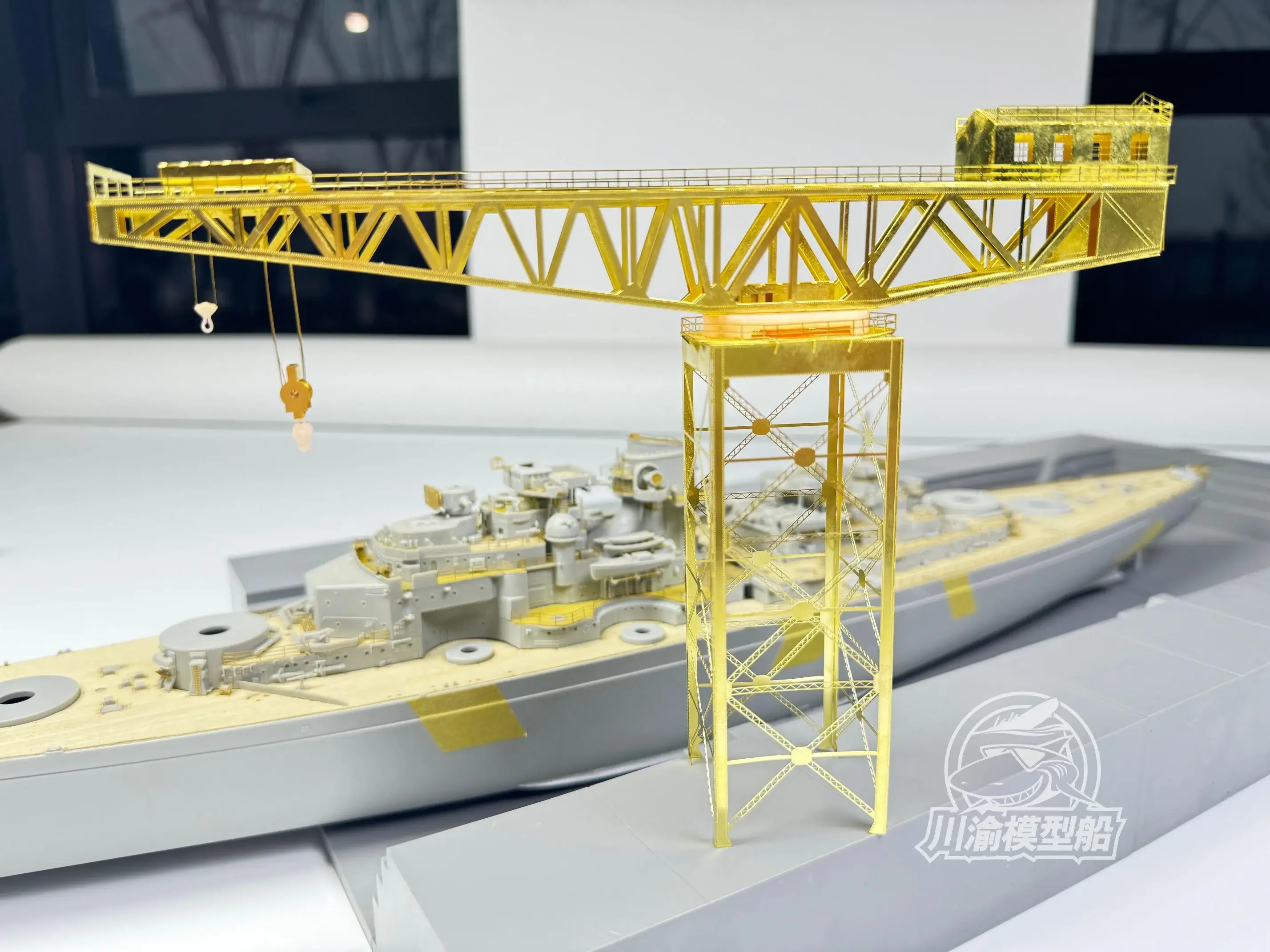 Модель крана Dockyard Port Glasgow 1/350 CY CYG130