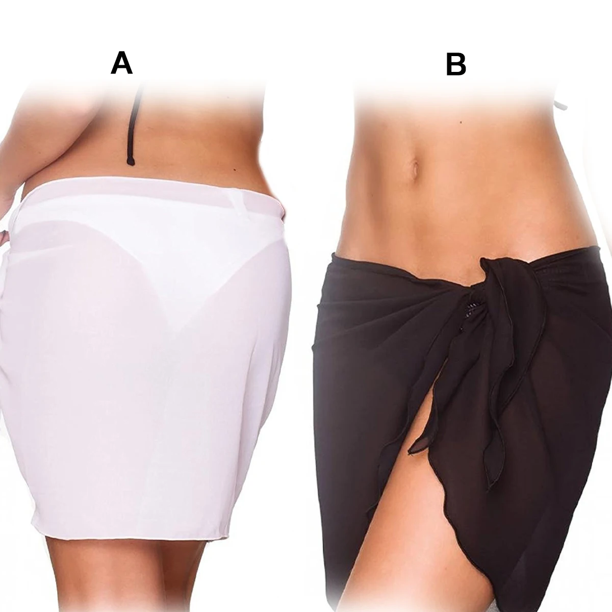 

Women Sarong Short Style Cover-Ups Beach Dress Quick-drying Summer Supplies