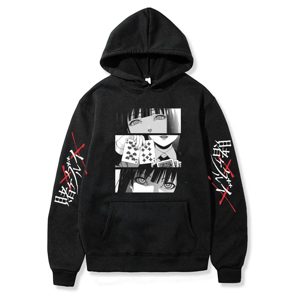 

Kakegurui Printed Hoodies Men Fashion Anime Clothes Autumn Tracksuit Women Sweatshirt Hoodie Kids Hip Hop Boy Clothing Girl Coat