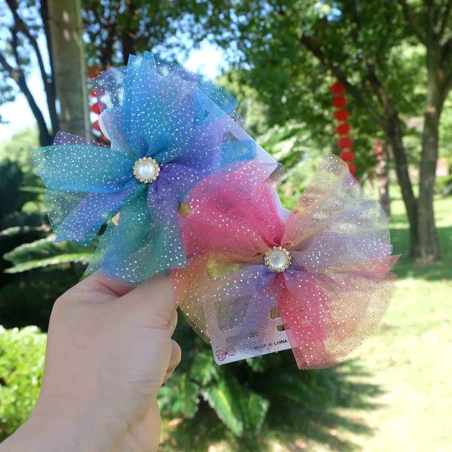 Заколки для волос с большим бантом для девочек, красивые заколки для студентов, аксессуары для аксессуаров, модные головные уборы в Корейском стиле Ins