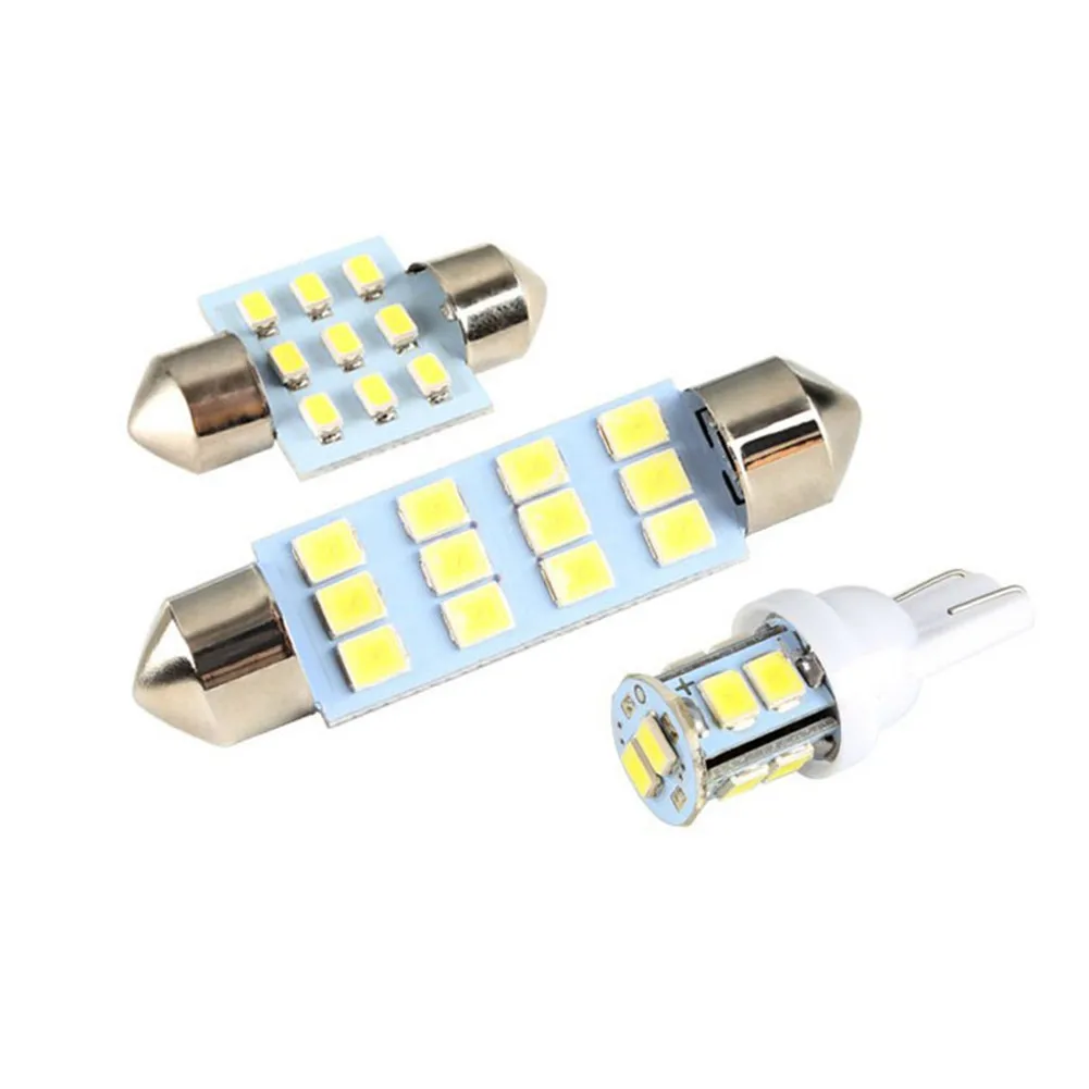 

20pcs/set Combo LED Car Interior Inside Light Dome Map Door License Plate Lights