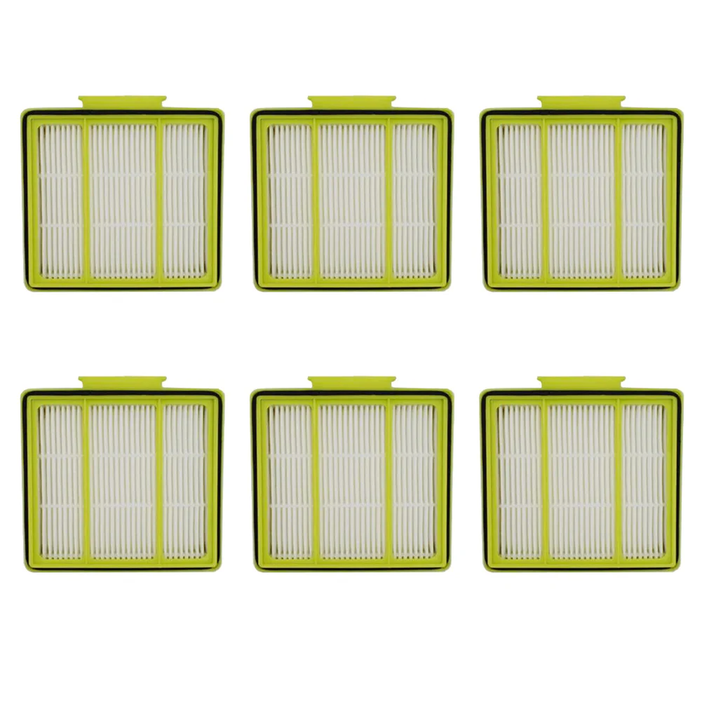 

6pcs Filters For Shark AV2501S RV2502AE AV2501AE AI Robot Vacuum Cleaner Spare Parts Filters Floor Cleaning Sweeper Filters