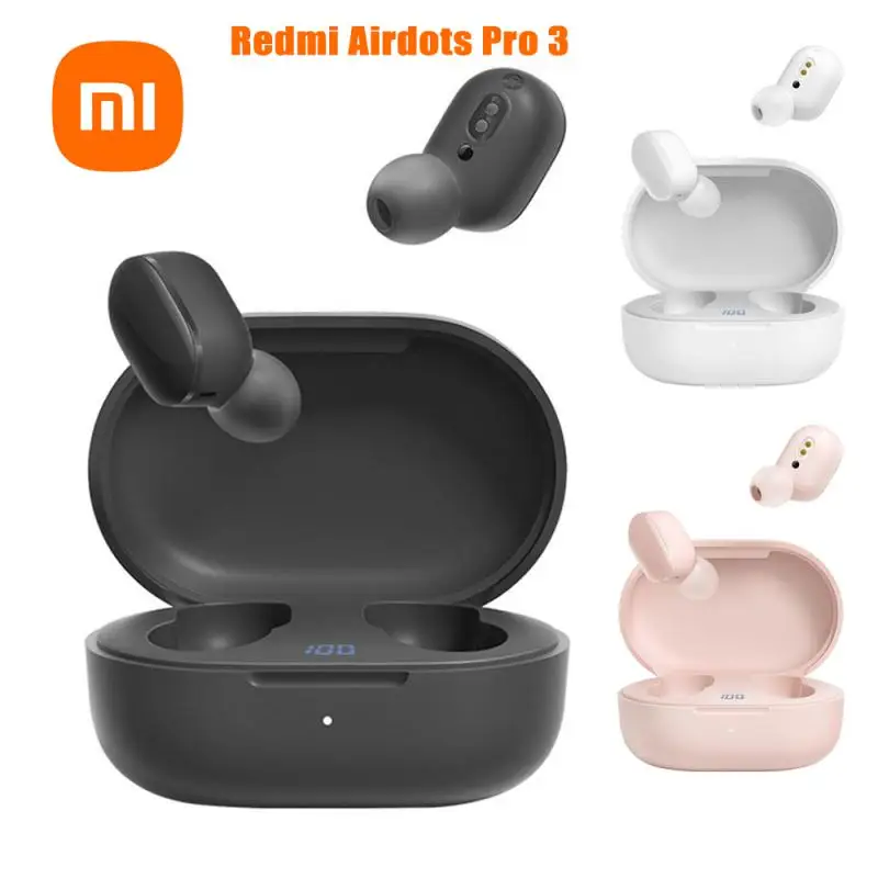 Original Xiaomi Redmi AirDots Pro 3 Wireless Earphone Bluetooth Headphones Headset Mi Ture Wireless Headphones In-Ear Earbuds